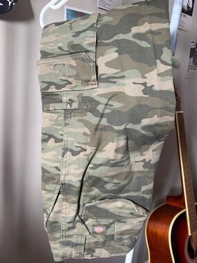Dickies Women's Straight Leg Camo Cargo Pants